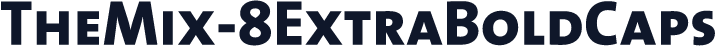 TheMix-8ExtraBoldCaps