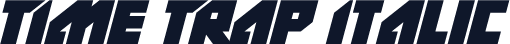 TIme TRap Italic