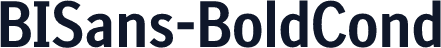 BISans-BoldCond