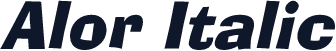Alor Italic