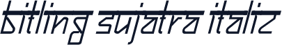 Bitling sujatra Italic