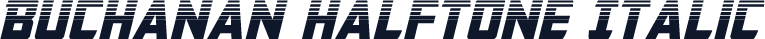 Buchanan Halftone Italic