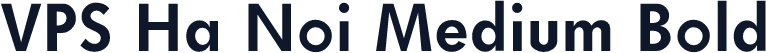 VPS Ha Noi Medium Bold