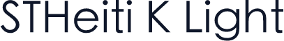 STHeiti K Light
