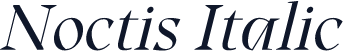 Noctis Italic