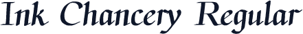 Ink Chancery Regular