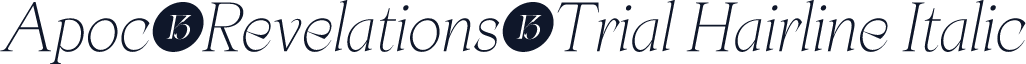 Apoc-Revelations-Trial Hairline Italic