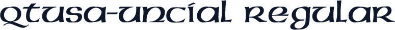 QTUSA-Uncial Regular