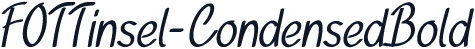 FOTTinsel-CondensedBold
