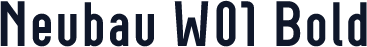 Neubau W01 Bold
