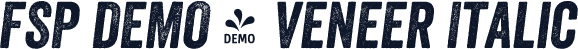 FSP DEMO - Veneer Italic