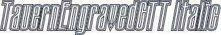 TauernEngravedCTT Italic