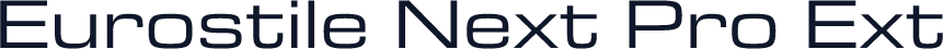 Eurostile Next Pro Ext