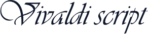 Vivaldi script