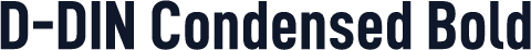 D-DIN Condensed Bold